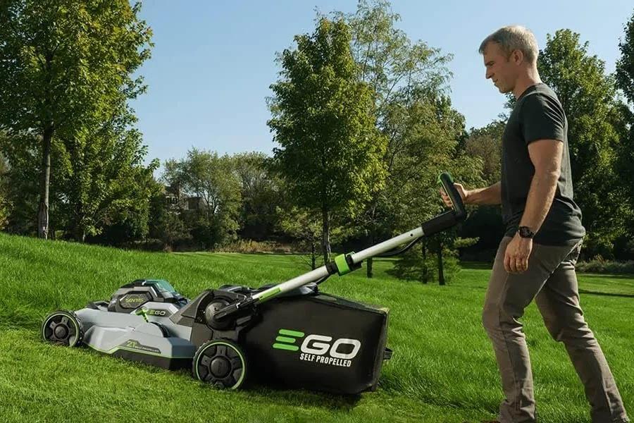 top rated battery lawn mower